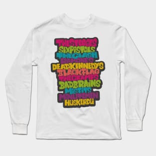 Punk Legends. Cult punk bands design. Punk rock will never die! Punk, ska, Oi. Long Sleeve T-Shirt